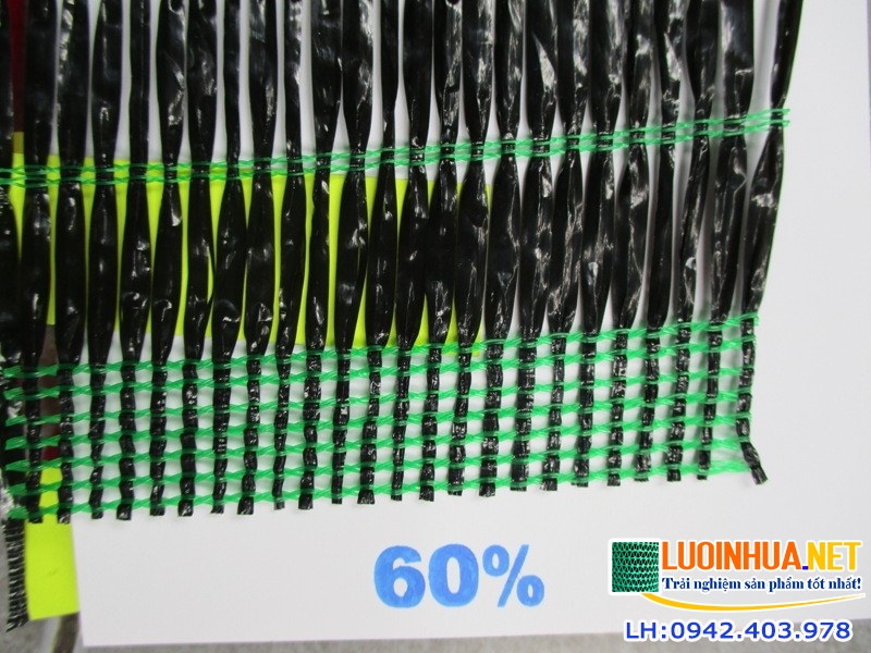 Lưới che nắng LH60CN (Xanh - Đen)