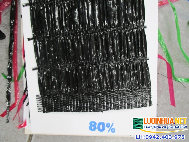 Lưới che nắng LH80CN (Xanh - Đen)