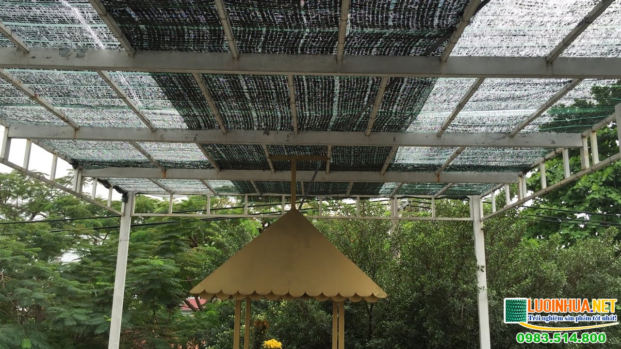 Lưới che nắng là cách chống nắng, chống nóng hiệu quả