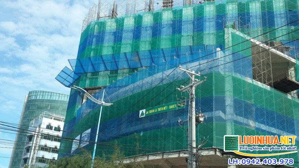 Sử dụng lưới che chắn công trình để làm gì