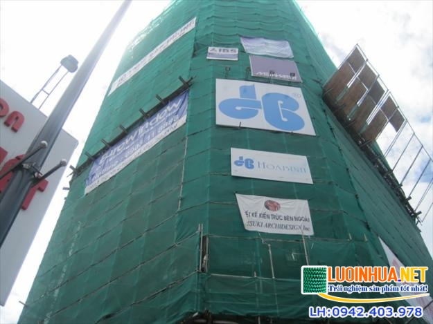 Tại sao cần dùng lưới che chắn công trình