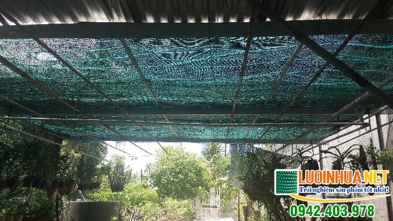 Giá lưới lan che nắng bao nhiêu tiền
