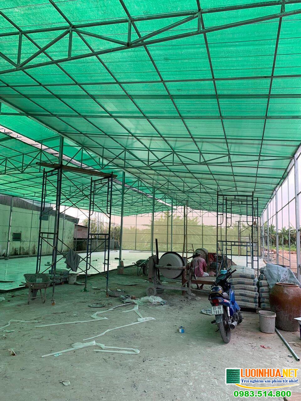 Nên chọn lưới lan che nắng sao cho phù hợp