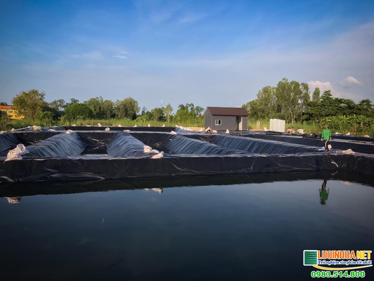 Tìm địa chỉ cung cấp bạt lót ao tôm