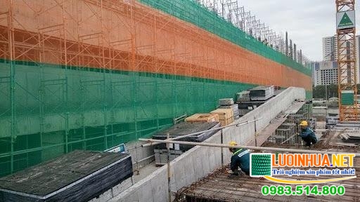 Lê Hà Vina cung cấp các loại lưới bao che công trình