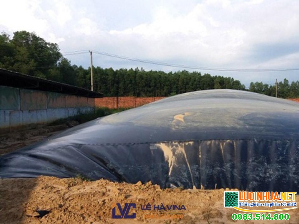 le ha vina cung cap bat nhua hdpe lot ham biogas 4